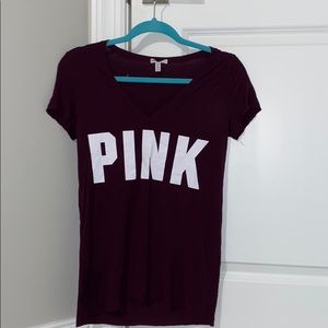 PINK SUPER SOFT LINE SHIRT